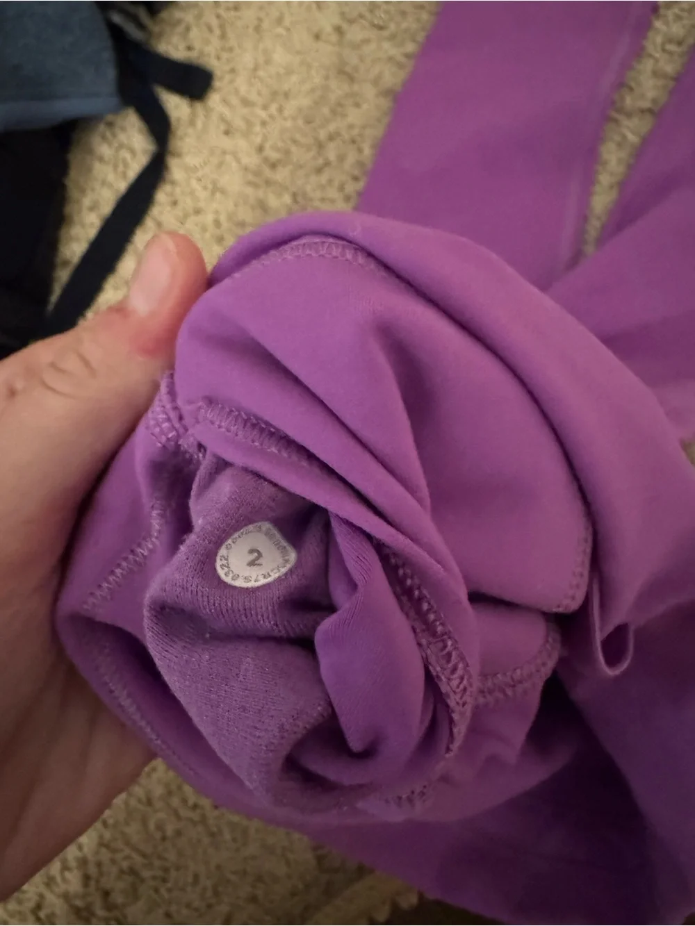Lululemon purple leggings